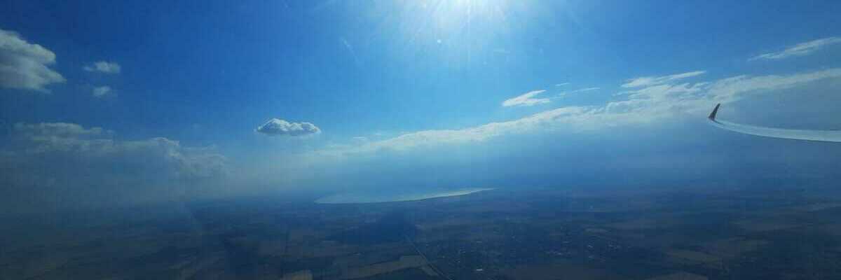 Flugwegposition um 14:43:43: Aufgenommen in der Nähe von Abai, Ungarn in 1280 Meter